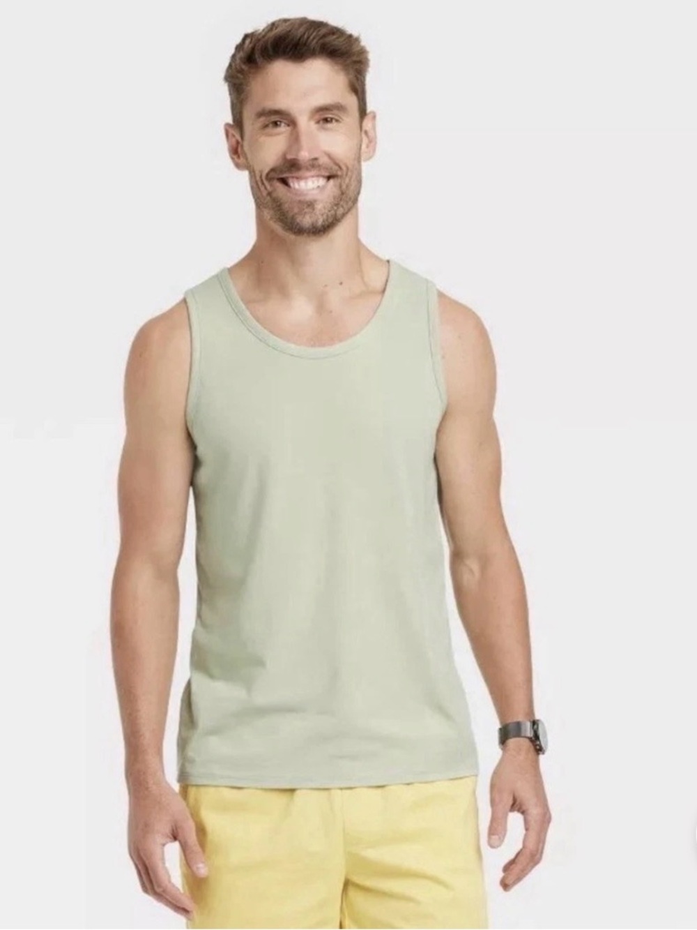 NEW Lot of 20 Men's region Green Tank Top large good fellow Target reseller
